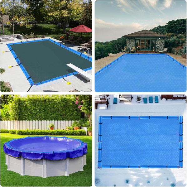 Hedday Pool Water Bags Heavy Duty Vinyl Winter Cover-5