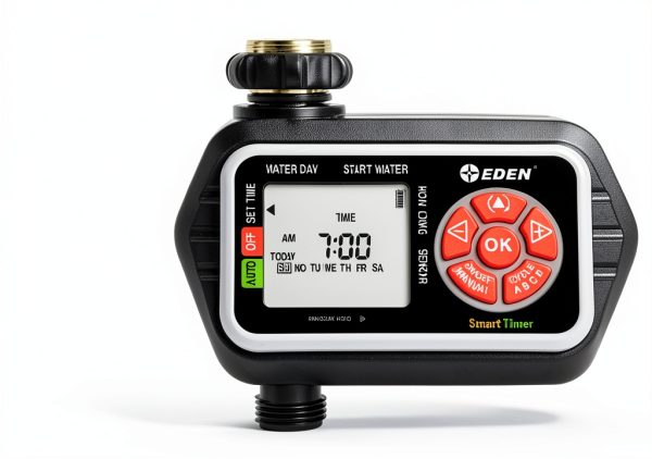 Eden Water Timer Automatic Irrigation Brass Metal Plastic-1