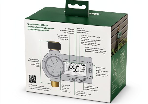 Rain Bird Digital Hose Timer Green Brass Professional-9
