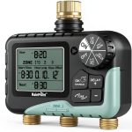 RAINPOINT Metal 3 Zone Watering Timer Garden Hose-0