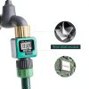 Restmo Water Flow Meter Brass Timer Garden Monitor-5