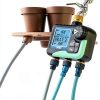 RAINPOINT Metal 3 Zone Watering Timer Garden Hose-7
