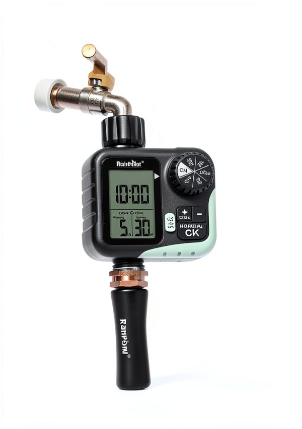 RAINPOINT Watering Timer Gray Plastic 10 Settings Garden-3
