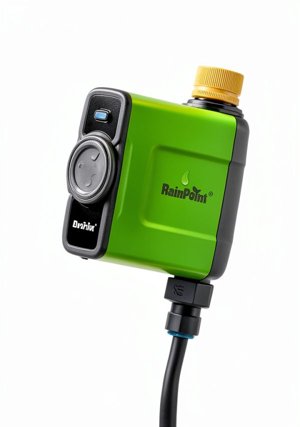 RAINPOINT WiFi Water Timer Brass Inlet Green Smart-3