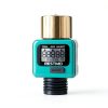 Restmo Water Flow Meter Brass Timer Garden Monitor-6