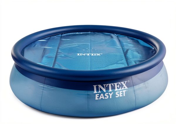 Intex Solar Pool Cover Round Insulates Water Reduces Debris-5