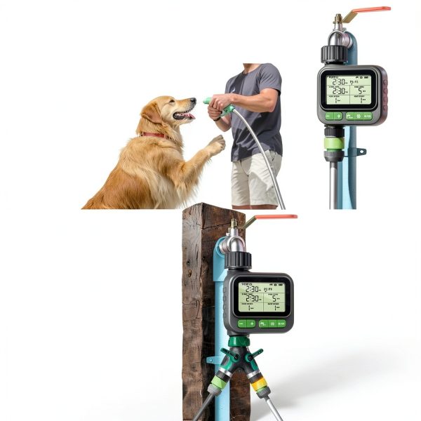 BIGTRIDE Water Timer 6 Settings Plastic Garden Irrigation-2