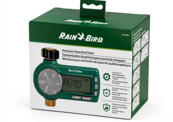 Rain Bird Digital Hose Timer Green Brass Professional-8