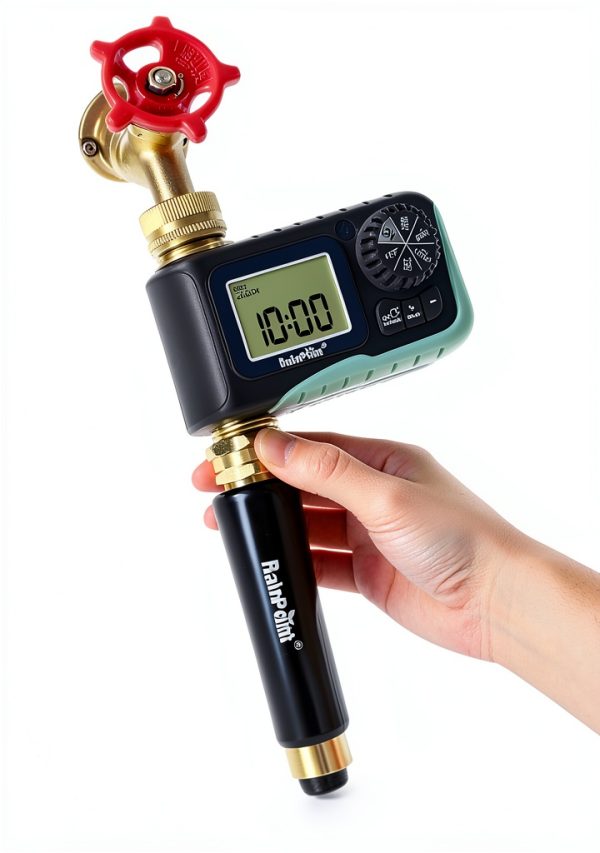 RAINPOINT Metal Water Timer Brass Hose Automatic Irrigation-7