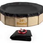 Buffalo Blizzard Winter Pool Cover Round Vinyl Above Ground-0