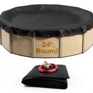 Buffalo Blizzard Winter Pool Cover Round Vinyl Above Ground-0