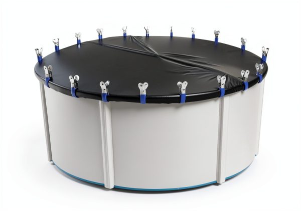 FCENDS Pool Cover Clips Blue Stainless Steel Safety-3