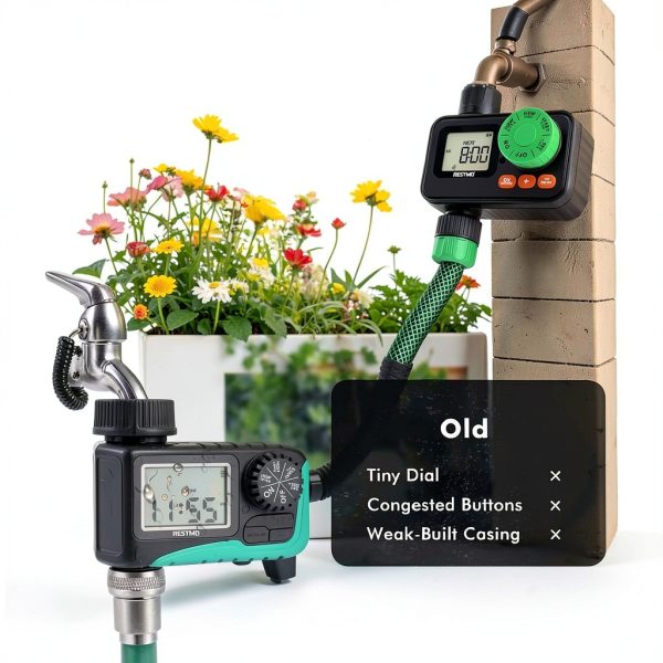 Restmo Watering Timer Outdoor Garden Hose Sprinkler-2