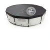 SIHAIAN 14Ft Round Pool Cover 420D Tear Resistant Black-4
