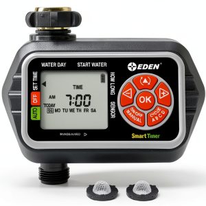 Eden Water Timer Automatic Irrigation Brass Metal Plastic-0