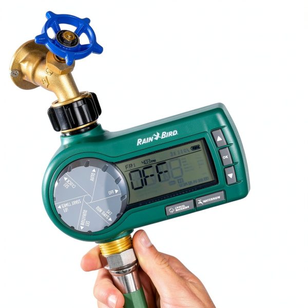 Rain Bird Digital Hose Timer Green Brass Professional-6