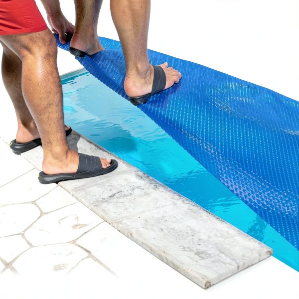 Solar Pool Cover Sun2Solar Blue 16x32 Rectangle Thermal-5