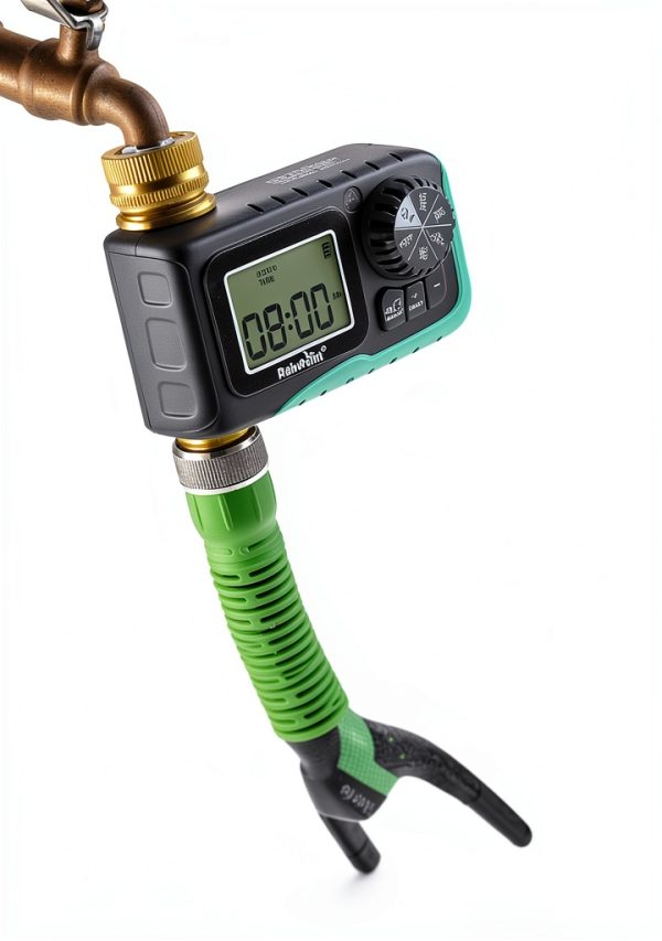 RAINPOINT Metal Water Timer Brass Hose Automatic Irrigation-2