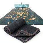 JIAYECHQI Inground Pool Leaf Net Cover Polyethylene Debris-0