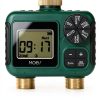 MOES Watering Timer Brass Dual Zone Programmable Garden-0