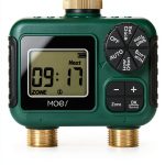 MOES Watering Timer Brass Dual Zone Programmable Garden-0