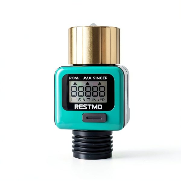 Restmo Water Meter Garden Hose Flow Monitor Brass Inlet-6