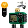 MOES Watering Timer Brass Dual Zone Programmable Garden-5