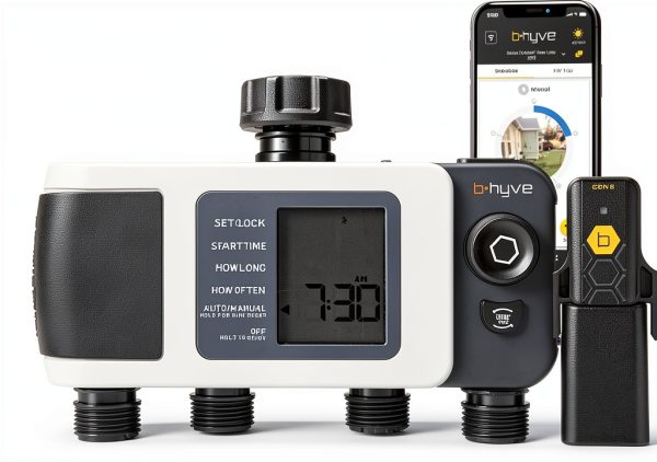 Orbit Smart Hose Watering Timer Wi-Fi Hub Weather Adjustable-0