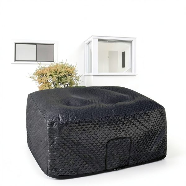 Tlswshsy Insulated Hot Tub Cover Black Square Thermal-6