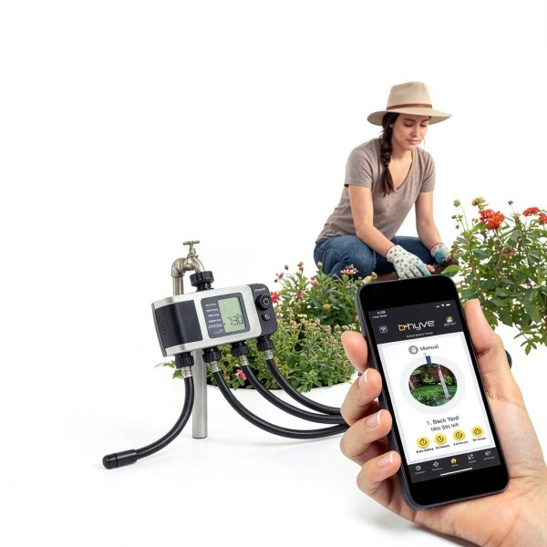 Orbit Smart Hose Watering Timer Wi-Fi Hub Weather Adjustable-8