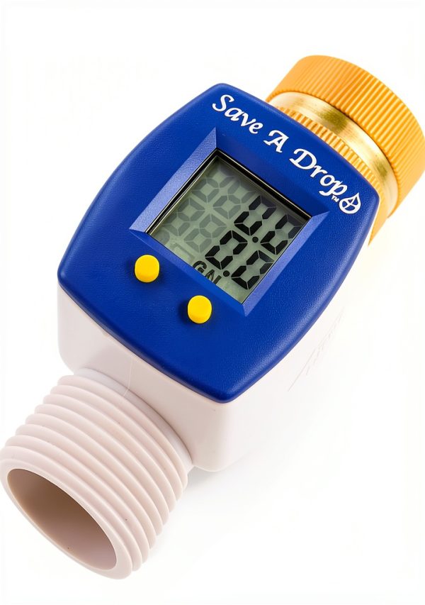 Watering Timer Brass Hose Swivel SAVE A DROP Monitor Usage-4