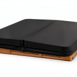 THECOVERGUY Hot Tub Cover Brown Foam Deluxe Outdoor-0