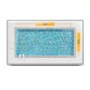 Sun2Solar Blue Solar Pool Cover 16x32 Rectangle Resin-4