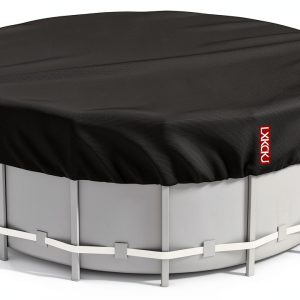 LXKCKJ Round Solar Pool Cover Oxford Cloth Waterproof-0