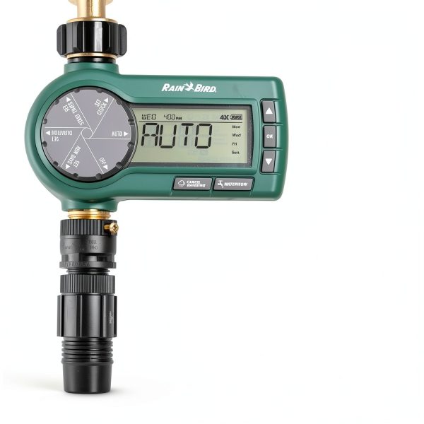 Rain Bird Digital Hose Timer Green Brass Professional-5