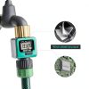 Restmo Water Meter Garden Hose Flow Monitor Brass Inlet-5
