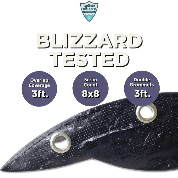 Buffalo Blizzard Winter Pool Cover Round Vinyl Above Ground-2