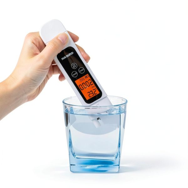 TDS Meter Digital Water Tester INKBIRD 3-in-1 EC Temp Meter White-6