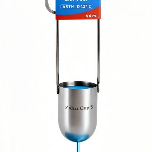 Zahn Cup Viscosity Cup #5 by BAOSHISHAN 44ml Stainless Steel Flow Cup-0